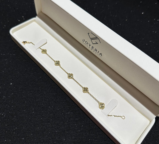 Pulso tipo VCA oro amarillo 18 cm