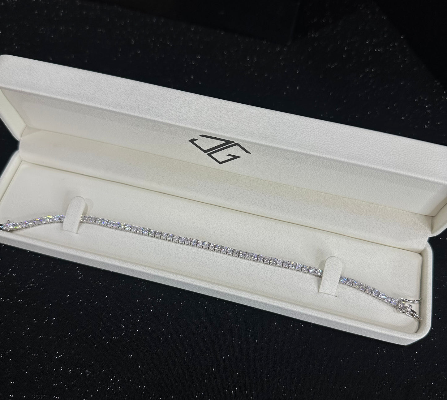 Pulso tennis plata 3 mm x 20 cm