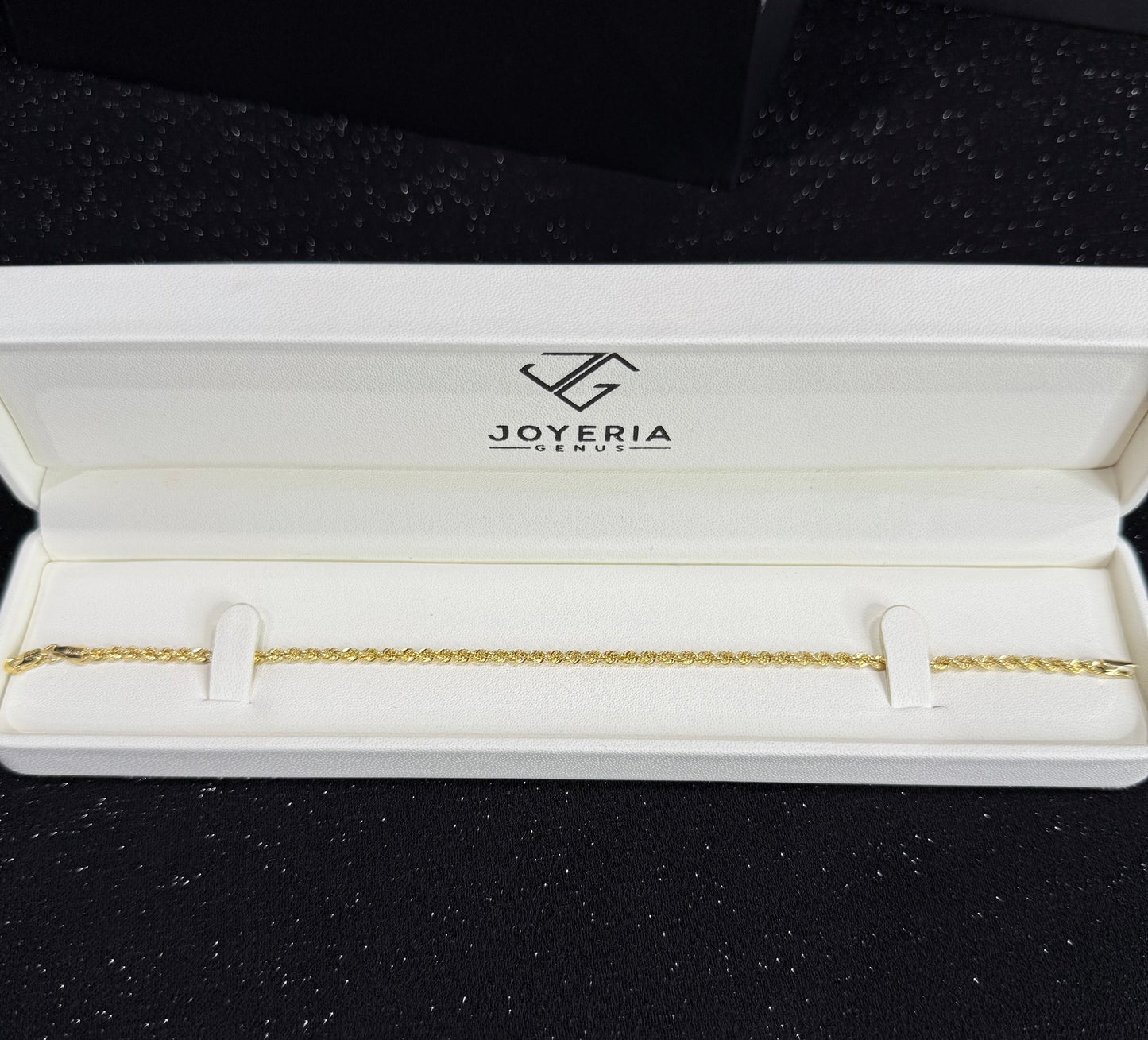 Pulso torzal oro 10 K 3 mm x 21 cm