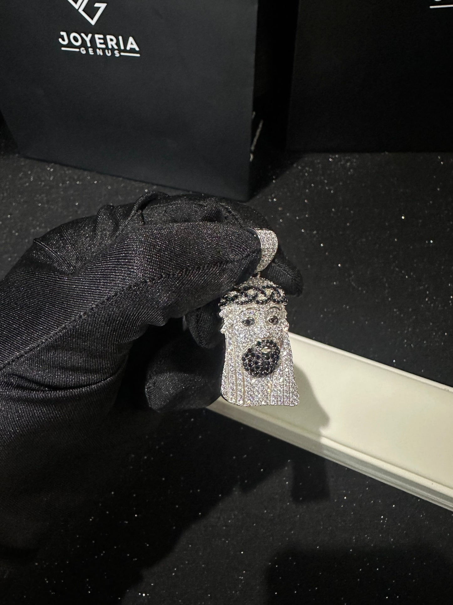 Dije rostro divino plata