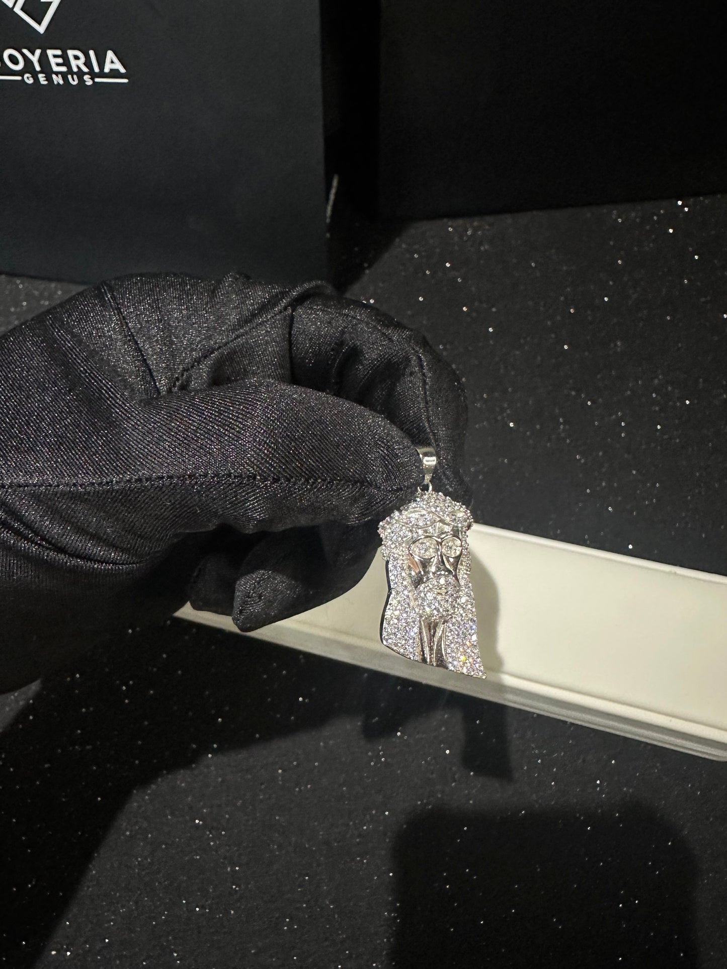 Dije rostro divino plata