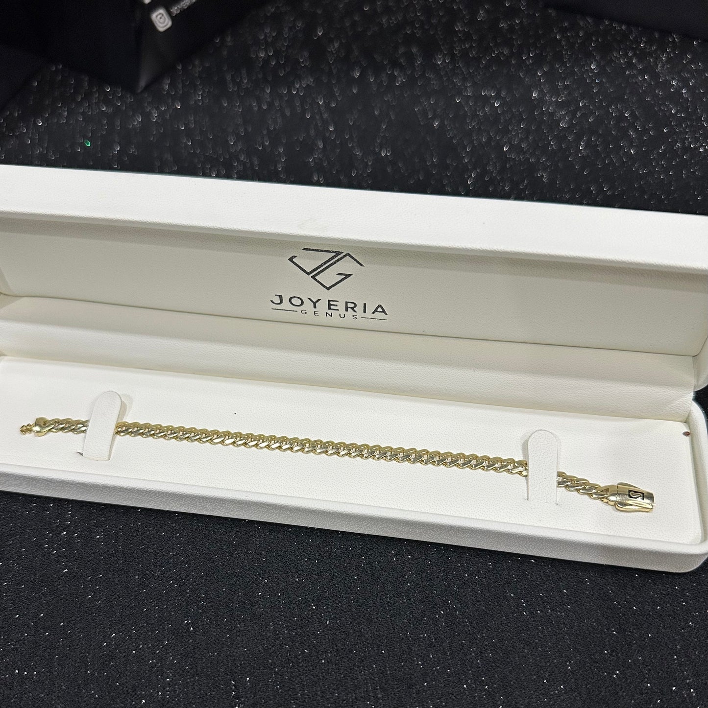 Pulso Monaco Chain oro 10 K 5 mm x 18 cm