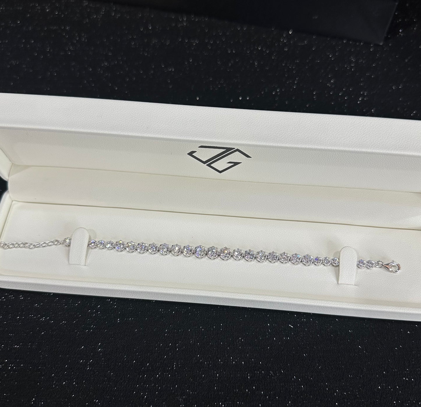 Pulso circulos plata ajustable 16-19 cm