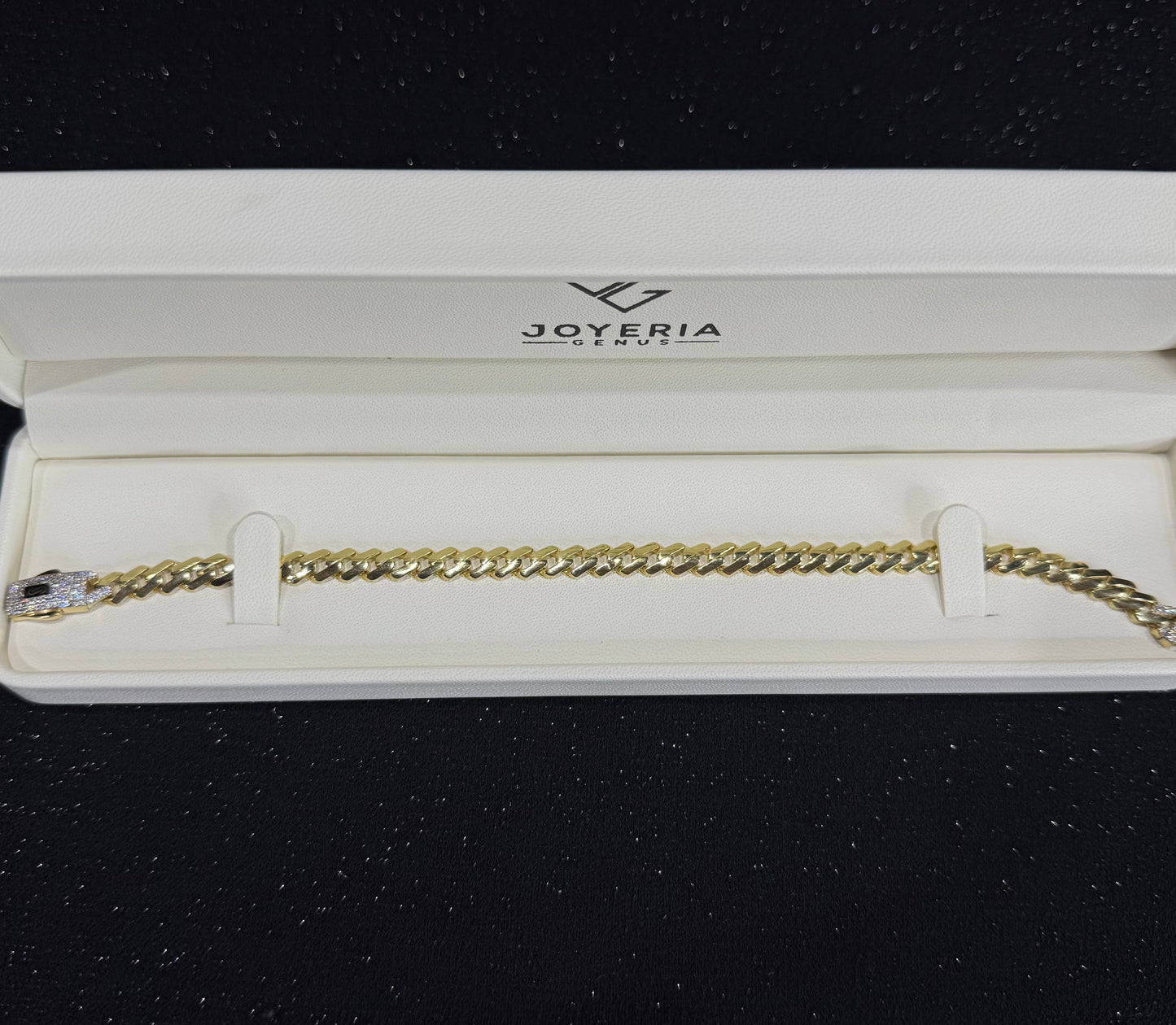 Pulso Monaco Chain oro 10 K 6.5 mm x 21 cm