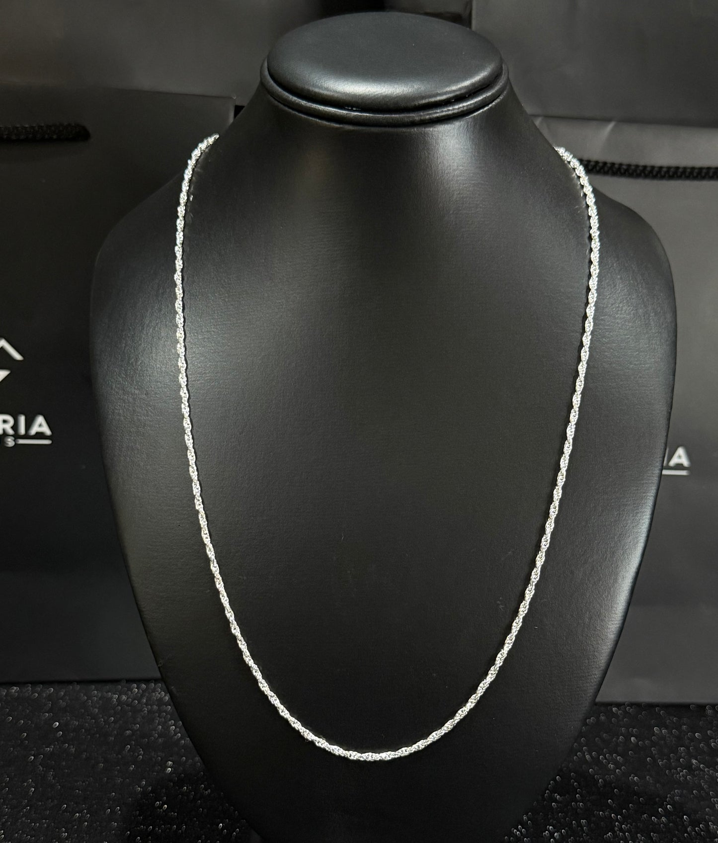 Torzal plata 2 mm x 60 cm