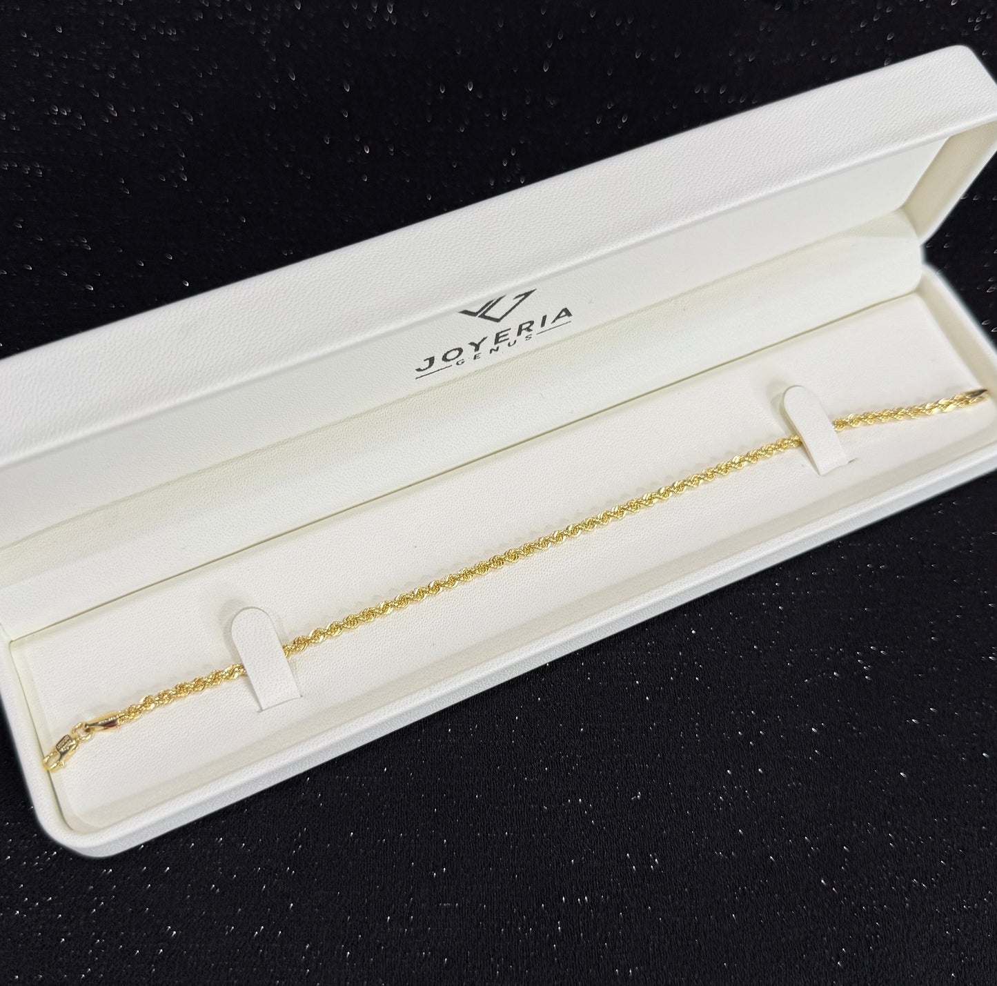 Pulso torzal oro 10 K 3 mm x 21 cm