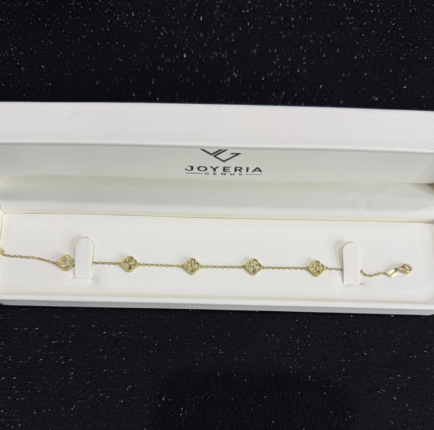 Pulsos trebol oro 10 K 21 CM