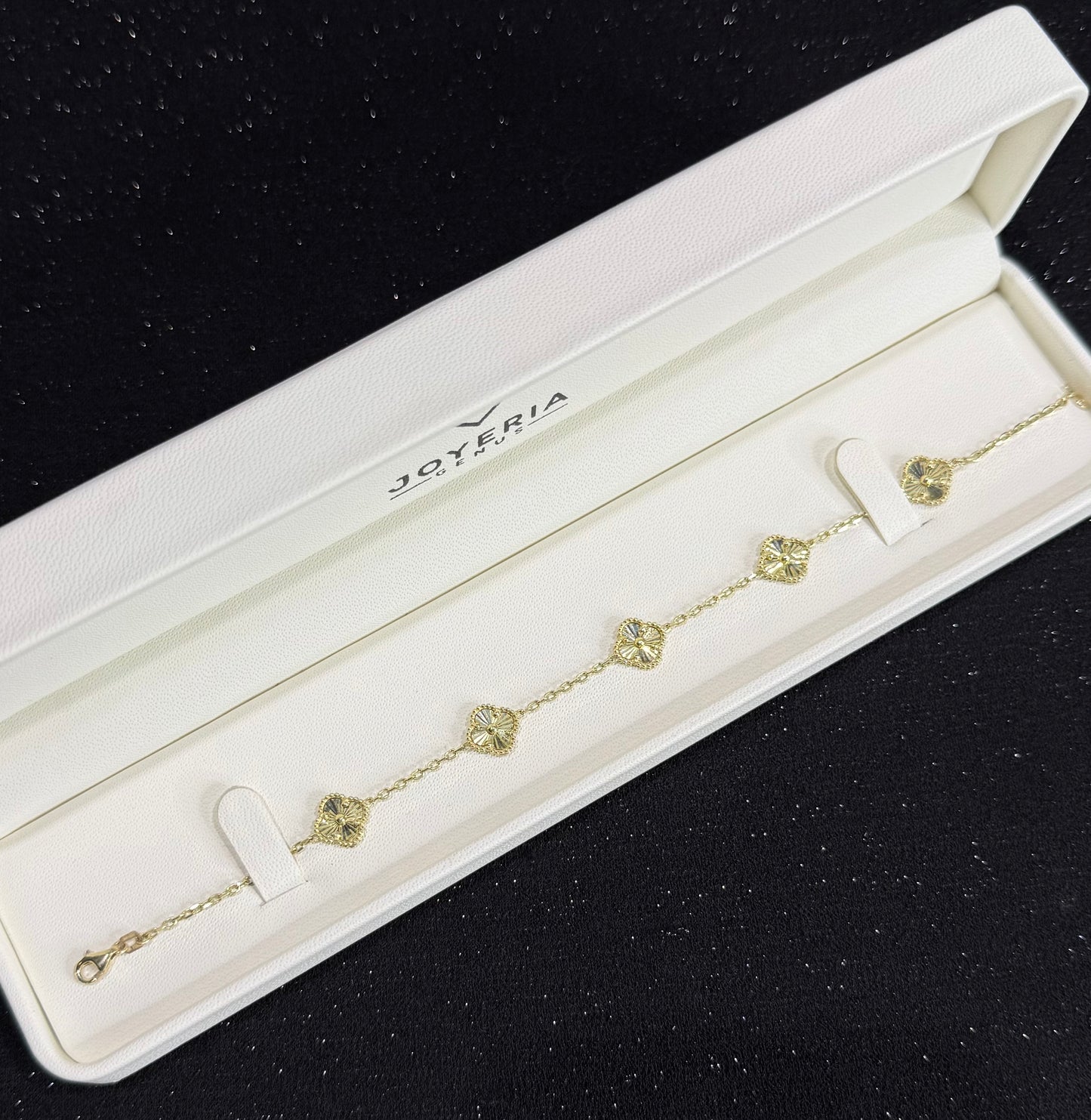Pulsos trebol oro 10 K 21 CM