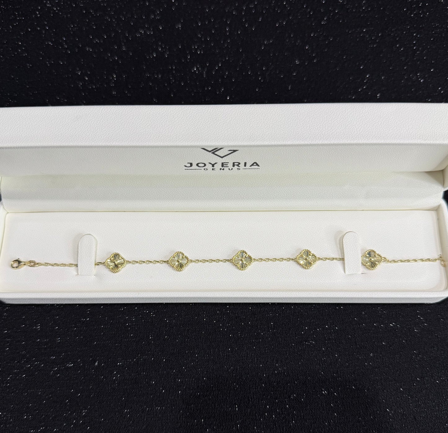 Pulsos trebol oro 10 K 21 CM