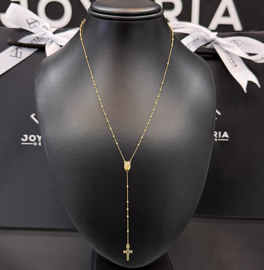 Rosario de 45cm Oro 10k