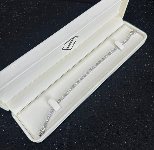 Pulso tennis plata 3 mm x 20 cm