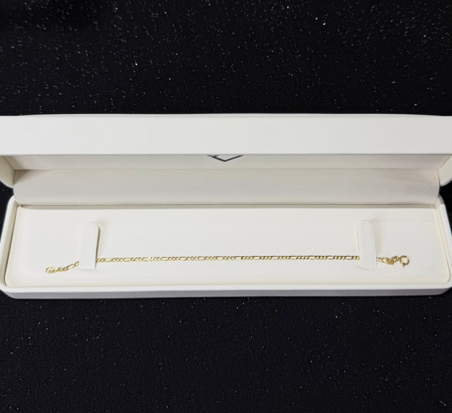 Pulso tipo crtr 2 mm x 18 cm Oro 10k.
