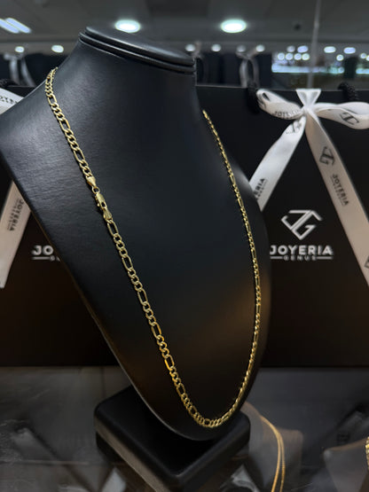 Cadena tipo Crtr 4.5 mm x 65 cm Oro 10k.