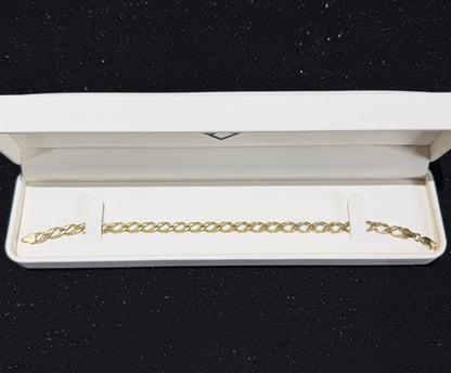 Pulso 5.5 mm x 21 cm Oro 10k.
