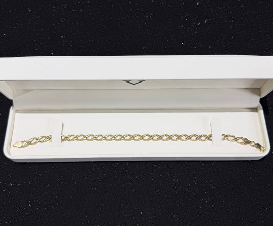 Pulso 5.5 mm x 21 cm Oro 10k.