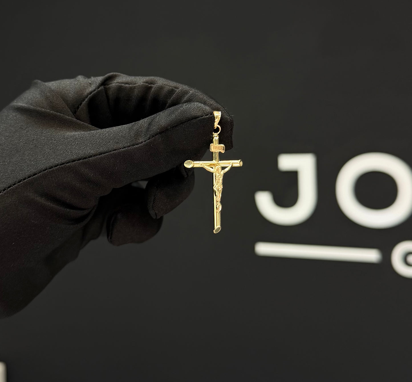 Dije Cruz con Jesús Oro 10k.