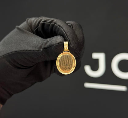 Dije medalla San Judas Oro 10k.