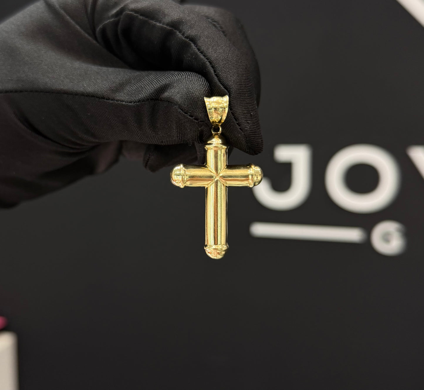 Dije cruz con Jesús Oro 10k.