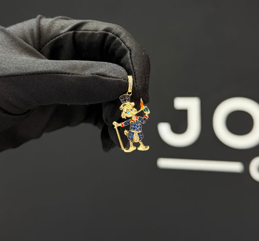 Dije Mac Pato Oro 10k.