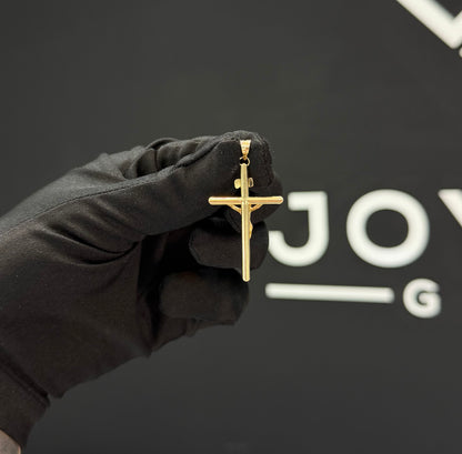 Dije Cruz con Jesús Oro 10k.