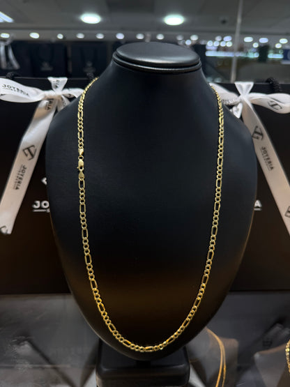 Cadena tipo Crtr 4.5 mm x 65 cm Oro 10k.