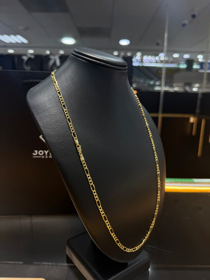 Cadena tipo crtr oro 10 K 4 mm x 65 cm