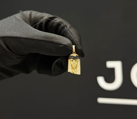 Dije Rostro Jesucristo Oro 10k.