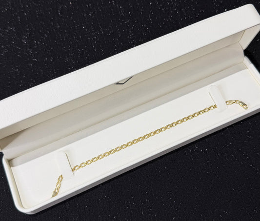 Pulso 3.5 mm x 18 cm Oro 10k.