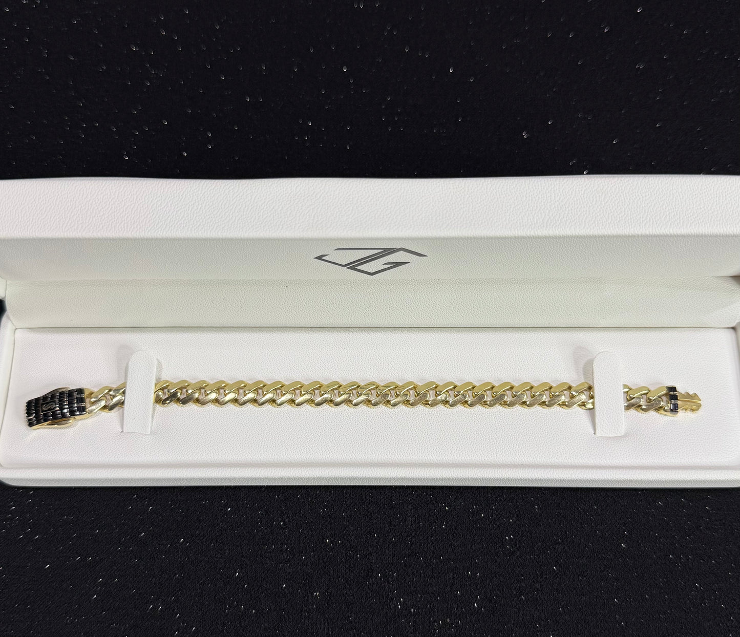 Pulso Monaco Chain oro 10 K 8 mm x 18 cm