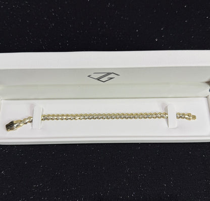 Pulso Monaco Chain oro 10 K 6.5 mm x 18 cm