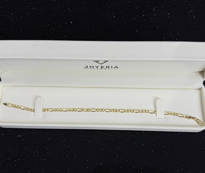 Pulso crtr oro 10 K 4 mm x 21 cm